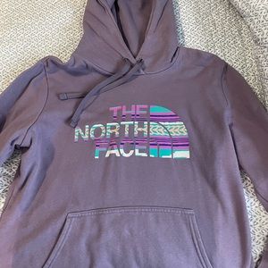 Women’s North Face hoodie, size Large